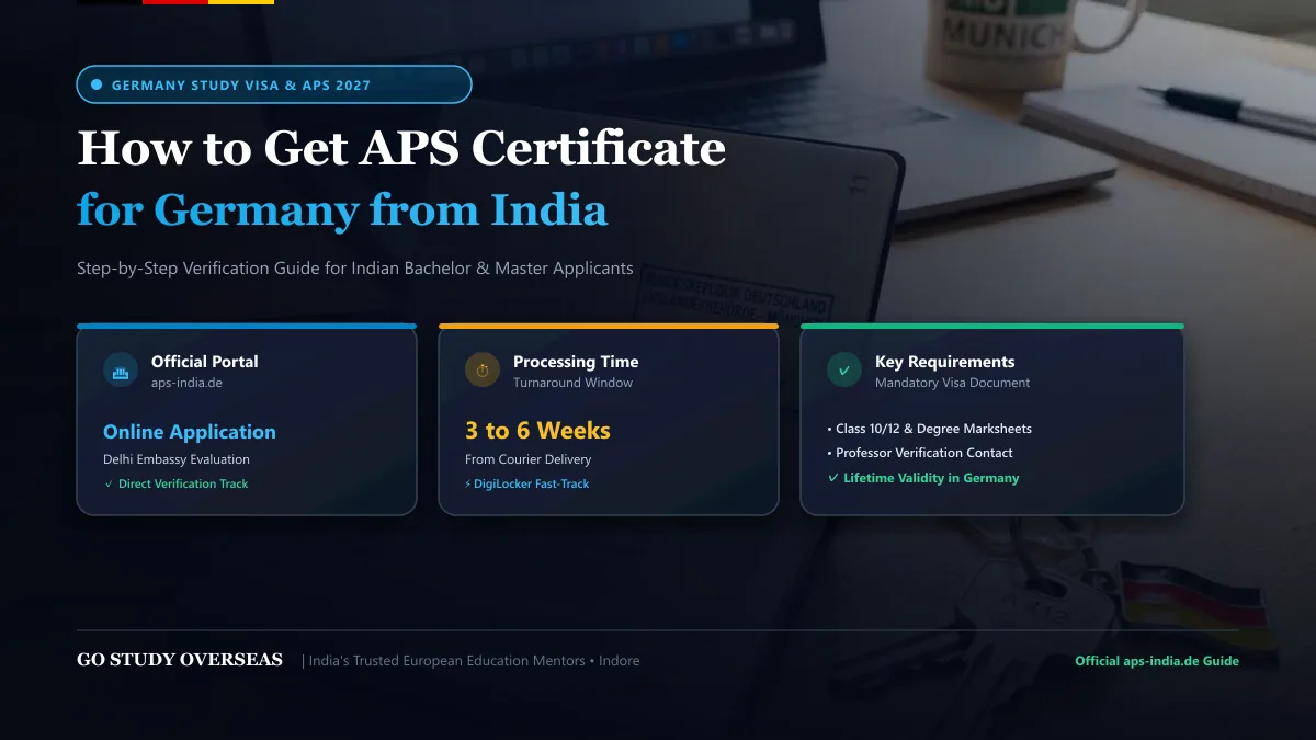 How to Get APS Certificate for Germany from India (2027 Guide)