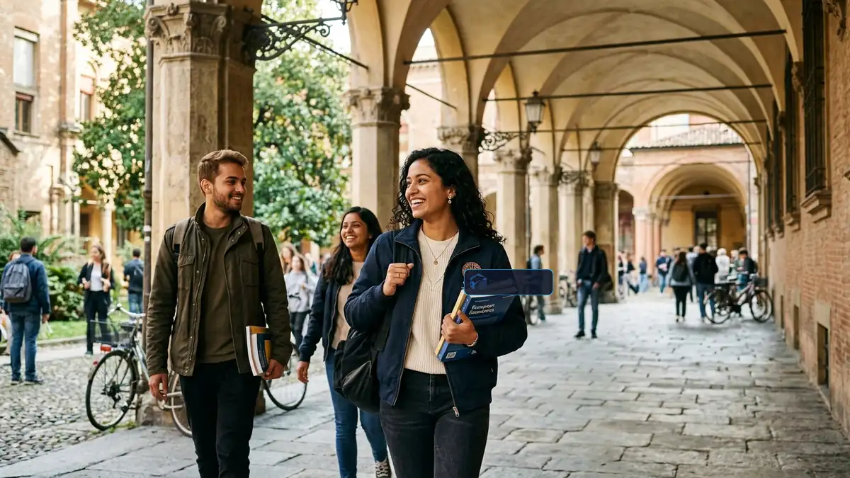 Italy university admission process 2027 guide banner for Indian students